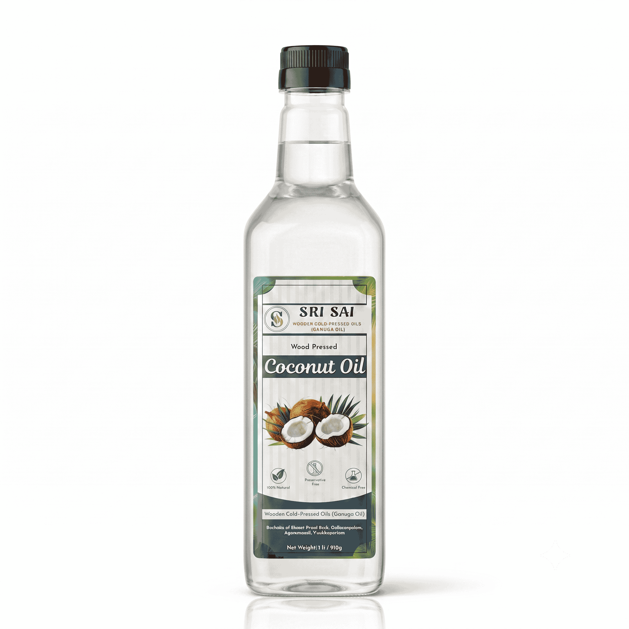Wood Pressed Regular Coconut Oil