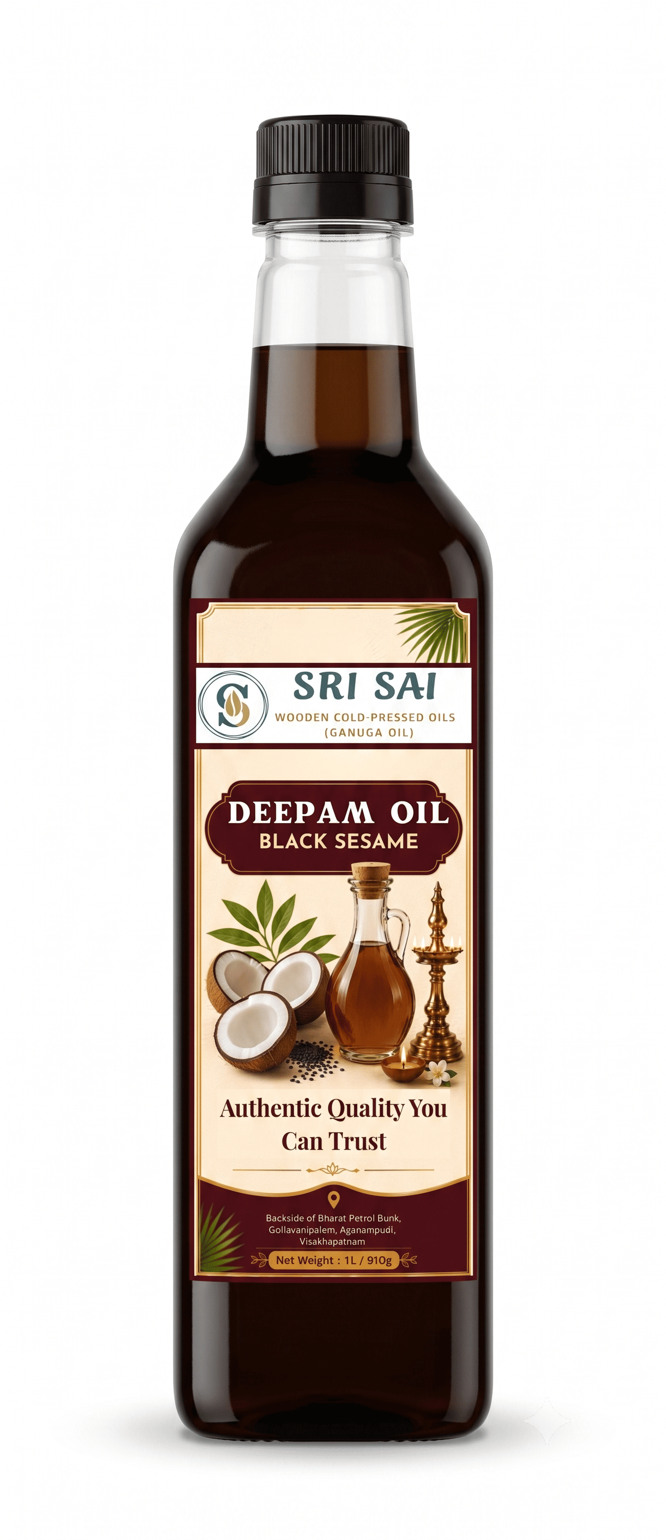 Deepam Sesame Oil (Lamp Oil)